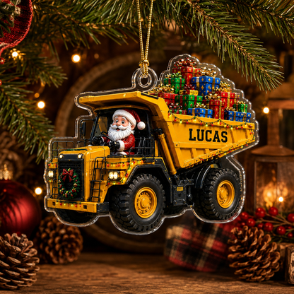 Santa Vehicle Dump Truck