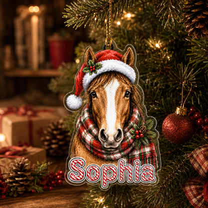 Christmas Farm Animal Horse