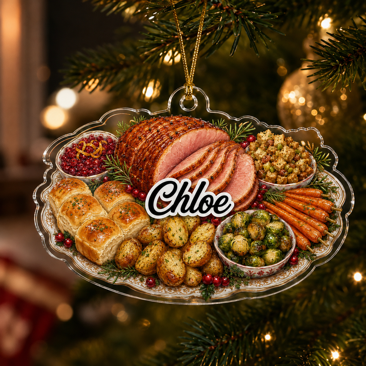 Food Dinner Christmas Dinner Platter