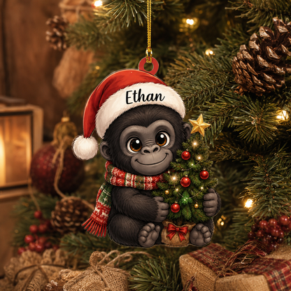 Animal Christmas Gorilla