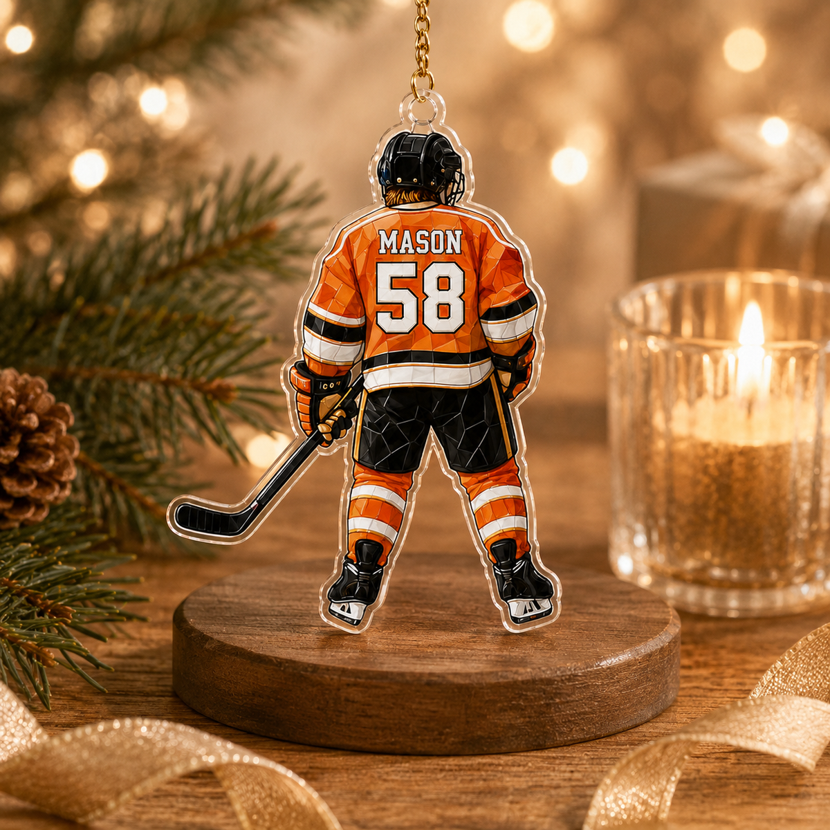 Hockey Acrylic Style 2