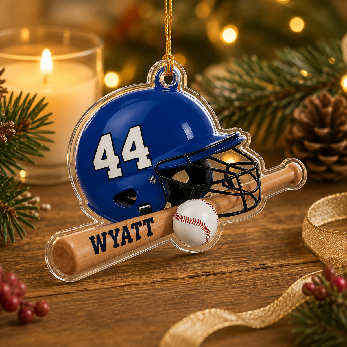 Baseball Acrylic Style 6