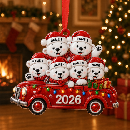 Custom Family Animal Car Bear