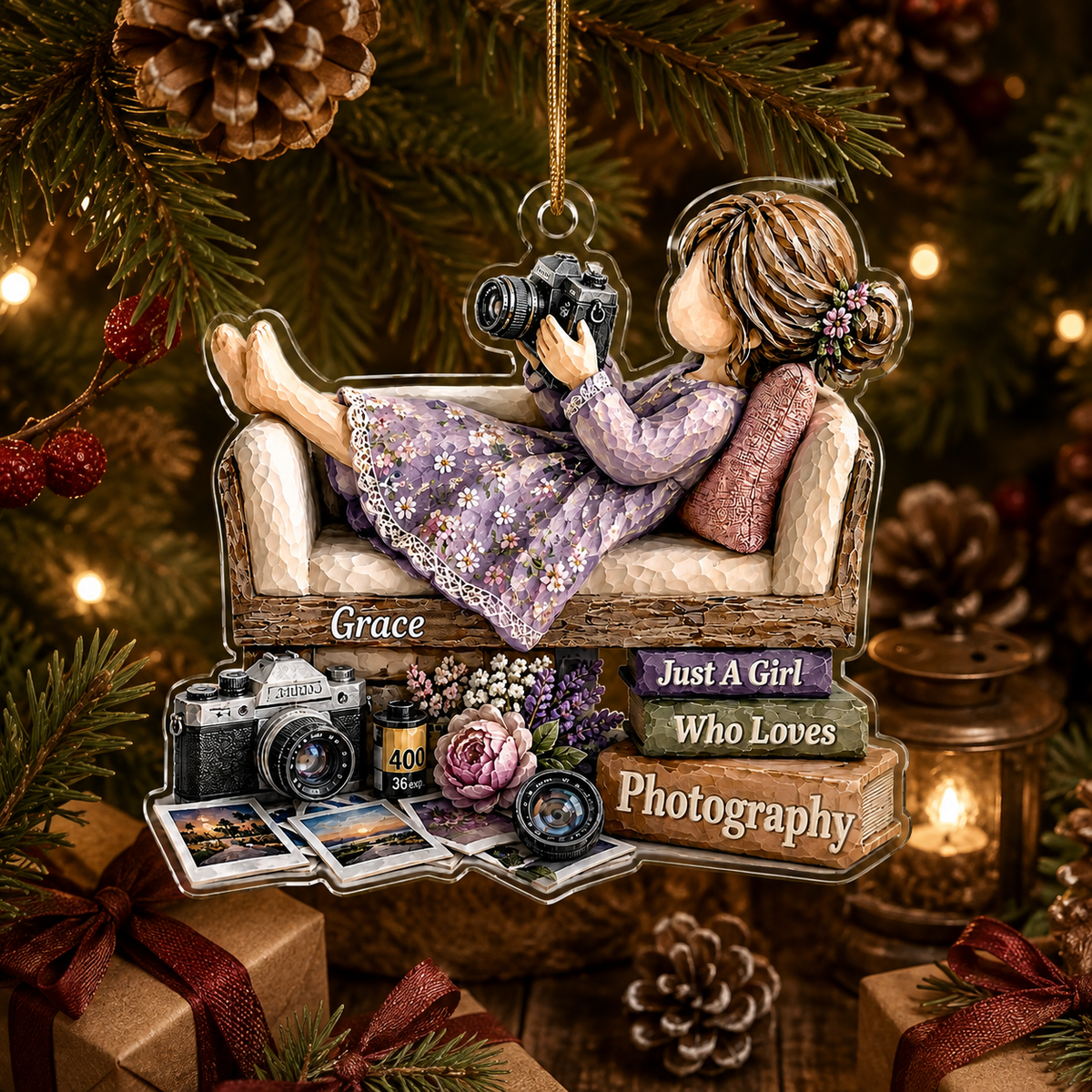 Personalized Just A Girl Hobby Photography