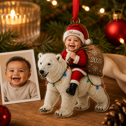 Custom Photo Baby Animal Polar Bear