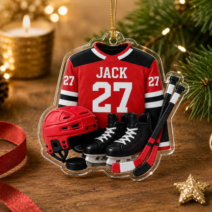 Hockey Acrylic Style 3