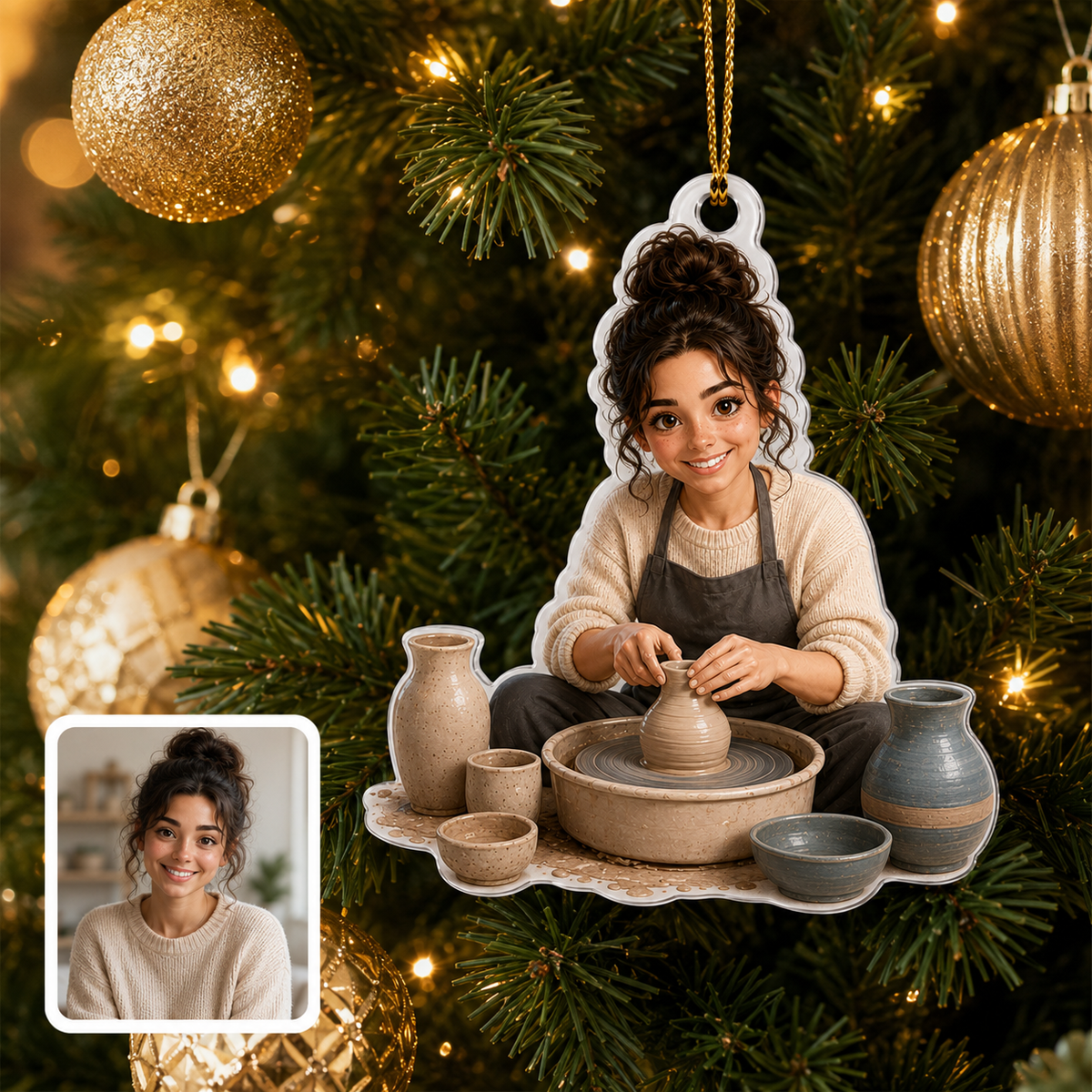 Custom Photo Hobbies Acrylic - Pottery