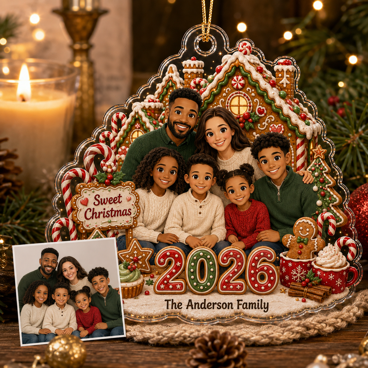Family Memory Gingerbread Hou