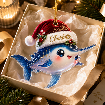 Animal With Santa Hat Swordfish