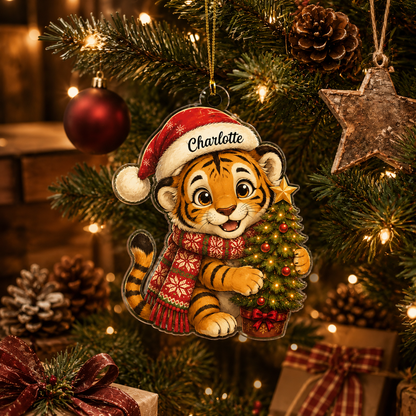 Animal Chrismas Tiger