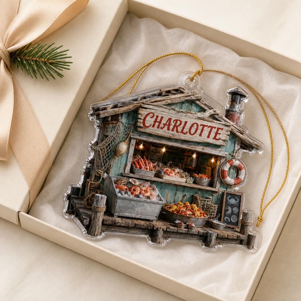 Food Lover Seafood Shack Ornament