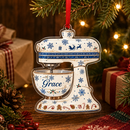 Personalized Kitchen Utensils Acrylic Pottery Dough Mixer
