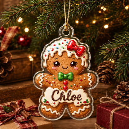 Custom Dessert Gingerbread Cookie Acrylic