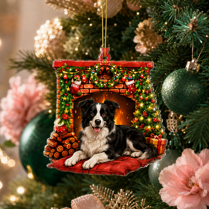Dog Christmas Tree Border Collie