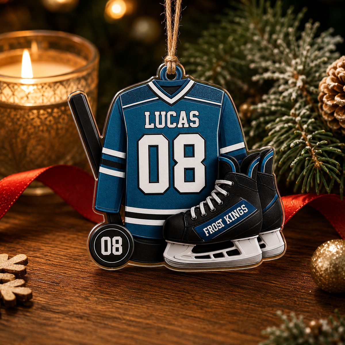 Hockey Acrylic Style 9
