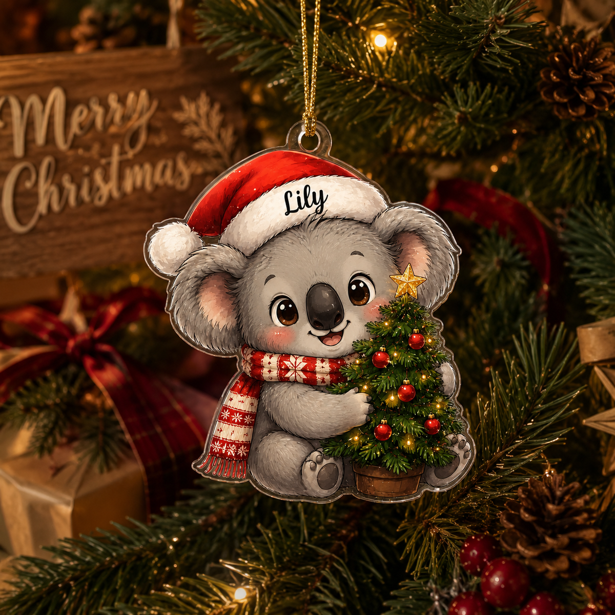 Animal Christmas Koala