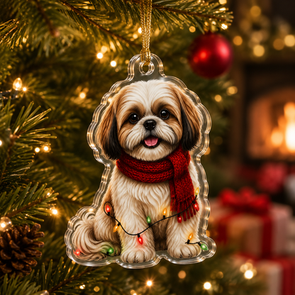 Dog Christmas Ledlight Shih Tzu