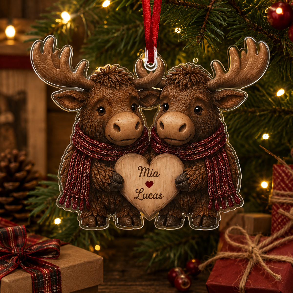 Couple Animal Moose