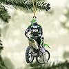 Personalized Dirt Bike Christmas Ornaments 2025 Custom Motocross Ornament Dirt bike Christmas Ornament N44