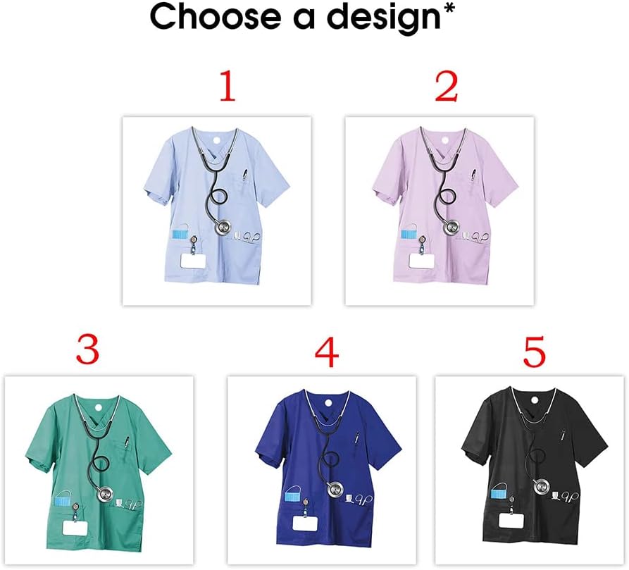 Custom Nurse Uniform Ornament - Nurse Christmas Ornament Design 03