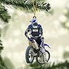 Personalized Dirt Bike Christmas Ornaments 2025 Custom Motocross Ornament Dirt bike Christmas Ornament N44