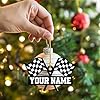 Personalized Go Kart Christmas Ornament N15