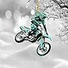Personalized Dirt Bike Christmas Ornaments 2025 Custom Motocross Ornament Dirt bike Christmas Ornament N35