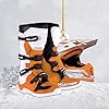 Personalized Dirt Bike Christmas Ornaments 2025 Custom Motocross Ornament Dirt bike Christmas Ornament N28
