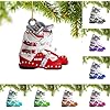 Personalized Snow Skiing Ornament, Custom Colored Skiing Mask Shape Ornament N29