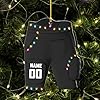 Personalized Dirt Bike Christmas Ornaments 2025 Custom Motocross Ornament Dirt bike Christmas Ornament N32