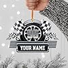 Personalized Go Kart Christmas Ornament N14