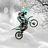 Personalized Dirt Bike Christmas Ornaments 2025 Custom Motocross Ornament Dirt bike Christmas Ornament N34