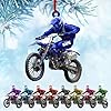 Personalized Dirt Bike Christmas Ornaments 2025 Custom Motocross Ornament Dirt bike Christmas Ornament N23