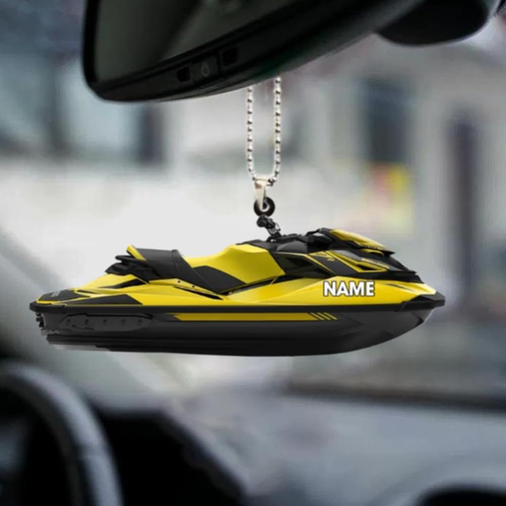 Personalized Diver Christmas Ornament – Custom Name Scuba Diving 2D Flat Acrylic Ornament, Gift for Divers and Ocean Lovers, Sport Holiday Decoration TSD4