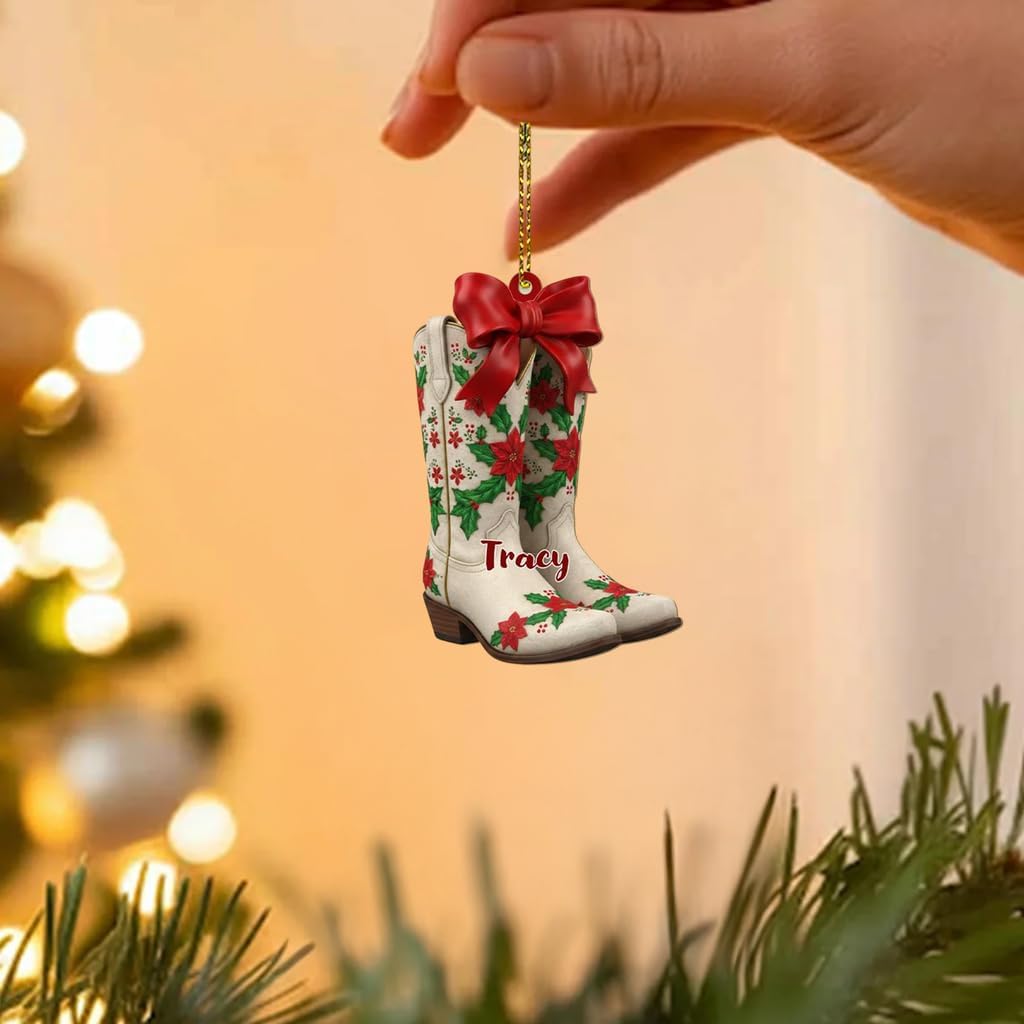 Custom Horse Riding Ornament | Personalized Equestrian Holiday Gift for Riders, Trainers & Horse Owners THH8