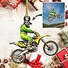 Personalized Dirt Bike Christmas Ornaments 2025 Custom Motocross Ornament Dirt bike Christmas Ornament N50