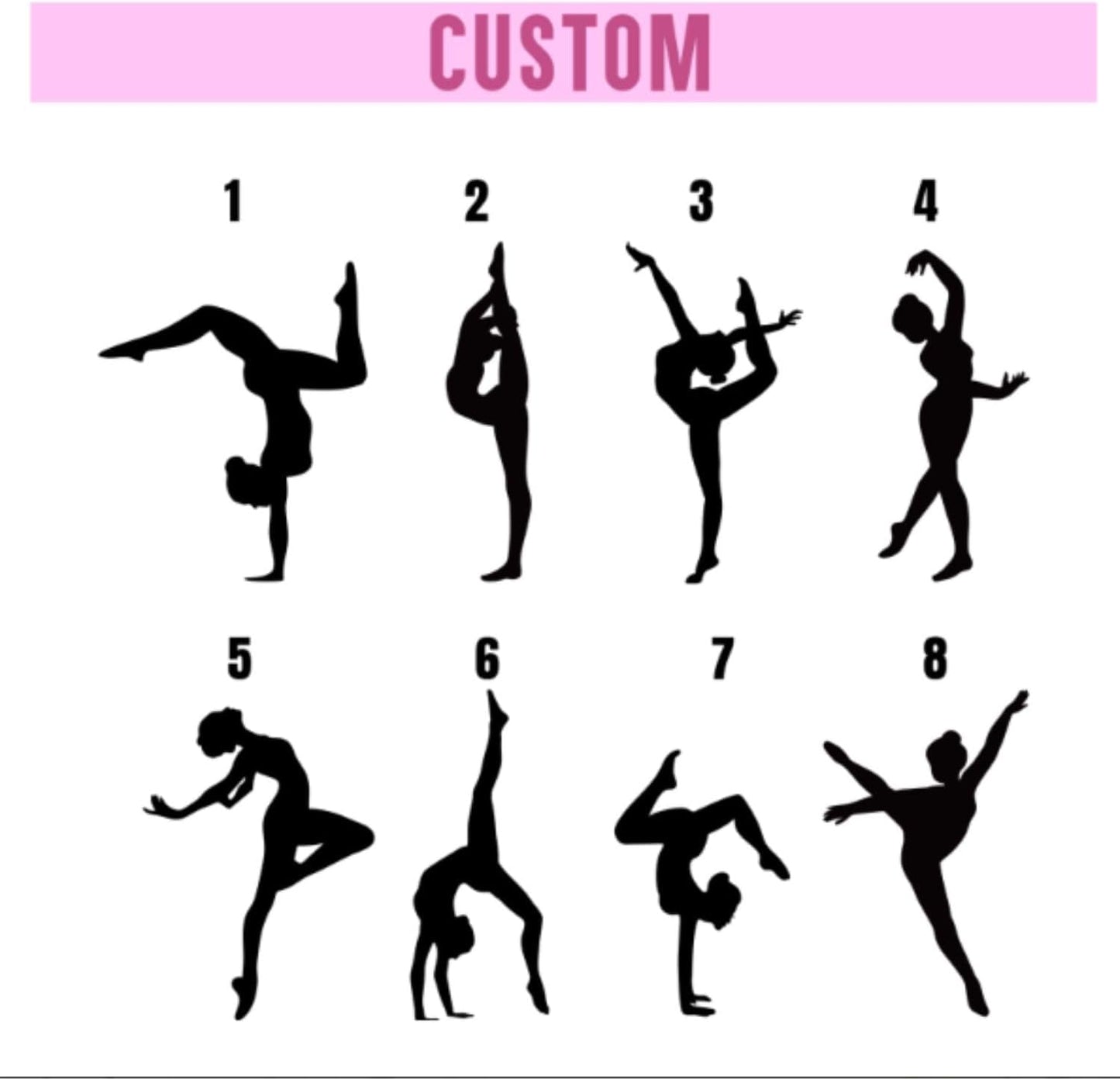 Personalized Name Gymnastics Ornament 2025, Girl Gymnast Ornaments, Wood Ornament for Xmas C08