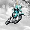 Personalized Dirt Bike Christmas Ornaments 2025 Custom Motocross Ornament Dirt bike Christmas Ornament N40