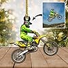 Personalized Dirt Bike Christmas Ornaments 2025 Custom Motocross Ornament Dirt bike Christmas Ornament N50