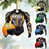 Personalized Dirt Bike Christmas Ornaments 2025 Custom Motocross Ornament Dirt bike Christmas Ornament N56