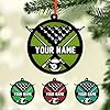 Personalized Billiards Ornament 2025, Billiards Christmas Ornaments N02