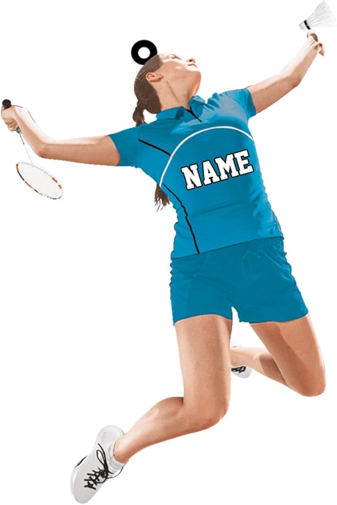 Personalized Badminton Ornament, Custom Christmas Gift for Players, Sports Lovers LL6