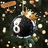 Personalized Billiards Ornament 2025, Billiards Christmas Ornaments N12