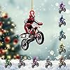 Personalized Dirt Bike Christmas Ornaments 2025 Custom Motocross Ornament Dirt bike Christmas Ornament N41