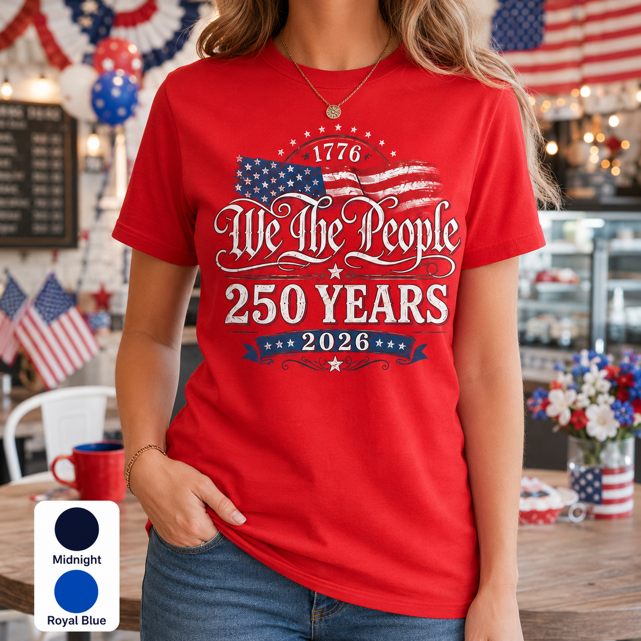 America Birthday Shirt 1776–2026, USA Freedom Celebration Tee THUC99