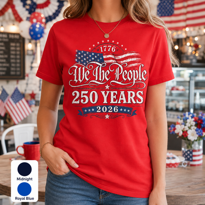 America Birthday Shirt 1776–2026, USA Freedom Celebration Tee THUC99
