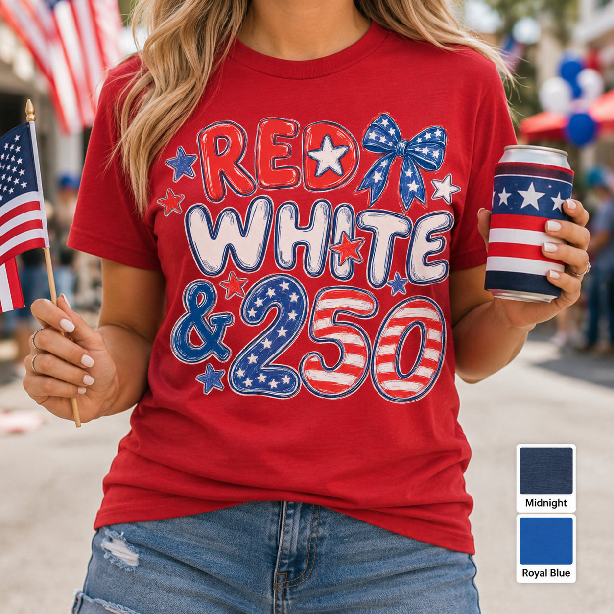 250 Years of America T-Shirt, USA Semiquincentennial Gift Tee THUC99