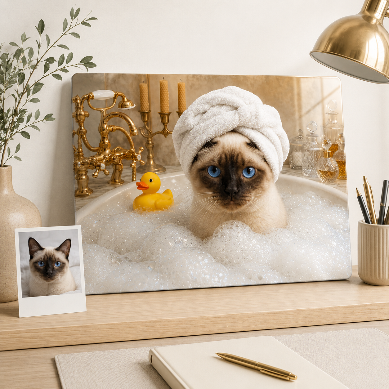 Custom Pet Metal Wall Art – Personalized Dog Portrait From Photo Gift For Pet Lover THUC99
