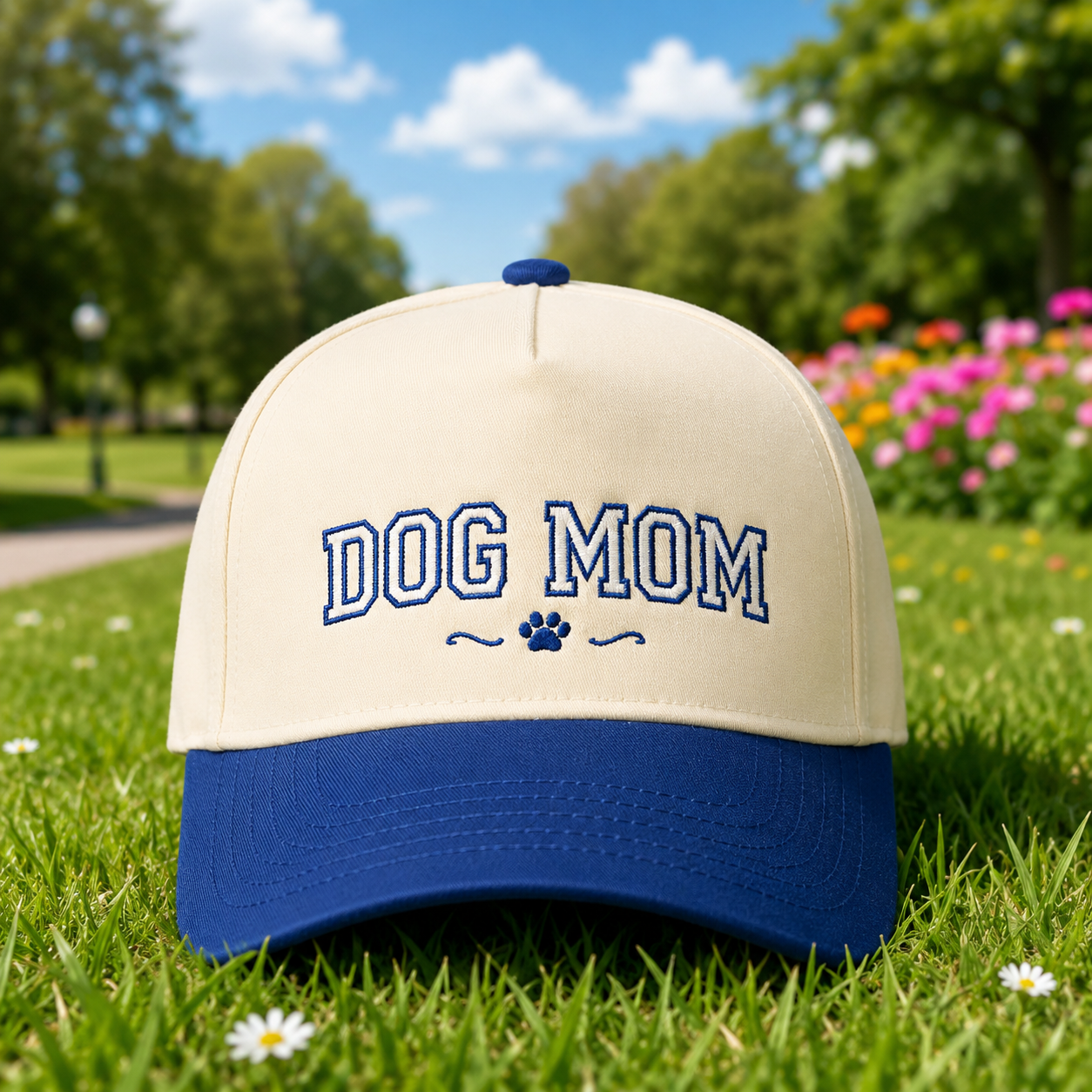 Dog Mom Embroidered Hat, Personalized Pet Memorial Hat, Dog Dad Gift THUC99