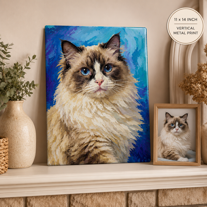 Custom Pet Metal Wall Art – Personalized Dog Portrait From Photo Gift For Pet Lover THUC99